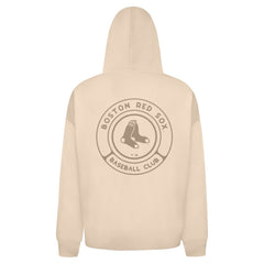 Boston Red Sox Levelwear Uphill Oversized Full-Zip Hoodie - Khaki