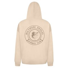 Baltimore Orioles Levelwear Uphill Oversized Full-Zip Hoodie - Khaki