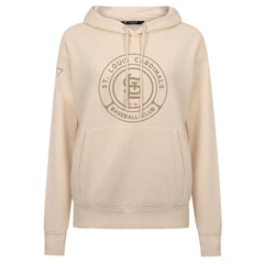 St. Louis Cardinals Levelwear Women's Adorn Gateway Pullover Hoodie - Khaki