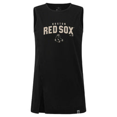 Boston Red Sox Levelwear Women's Influx Team Arch Tank Top - Black