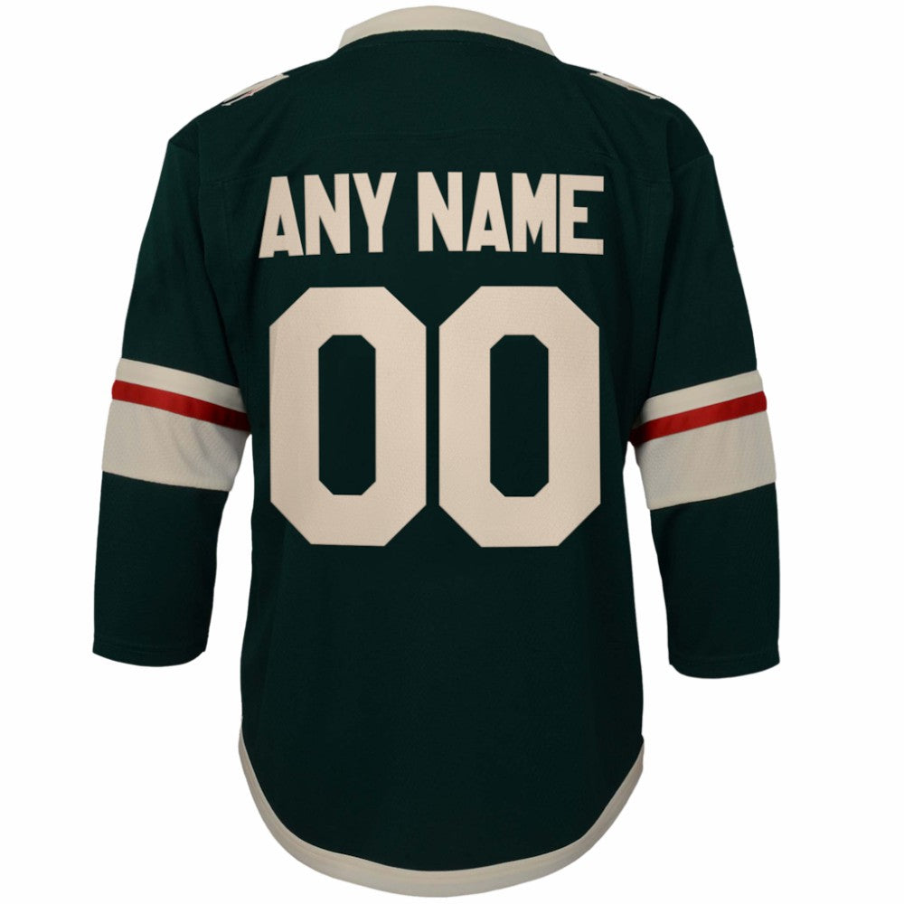 Minnesota Wild Youth Replica Custom Jersey