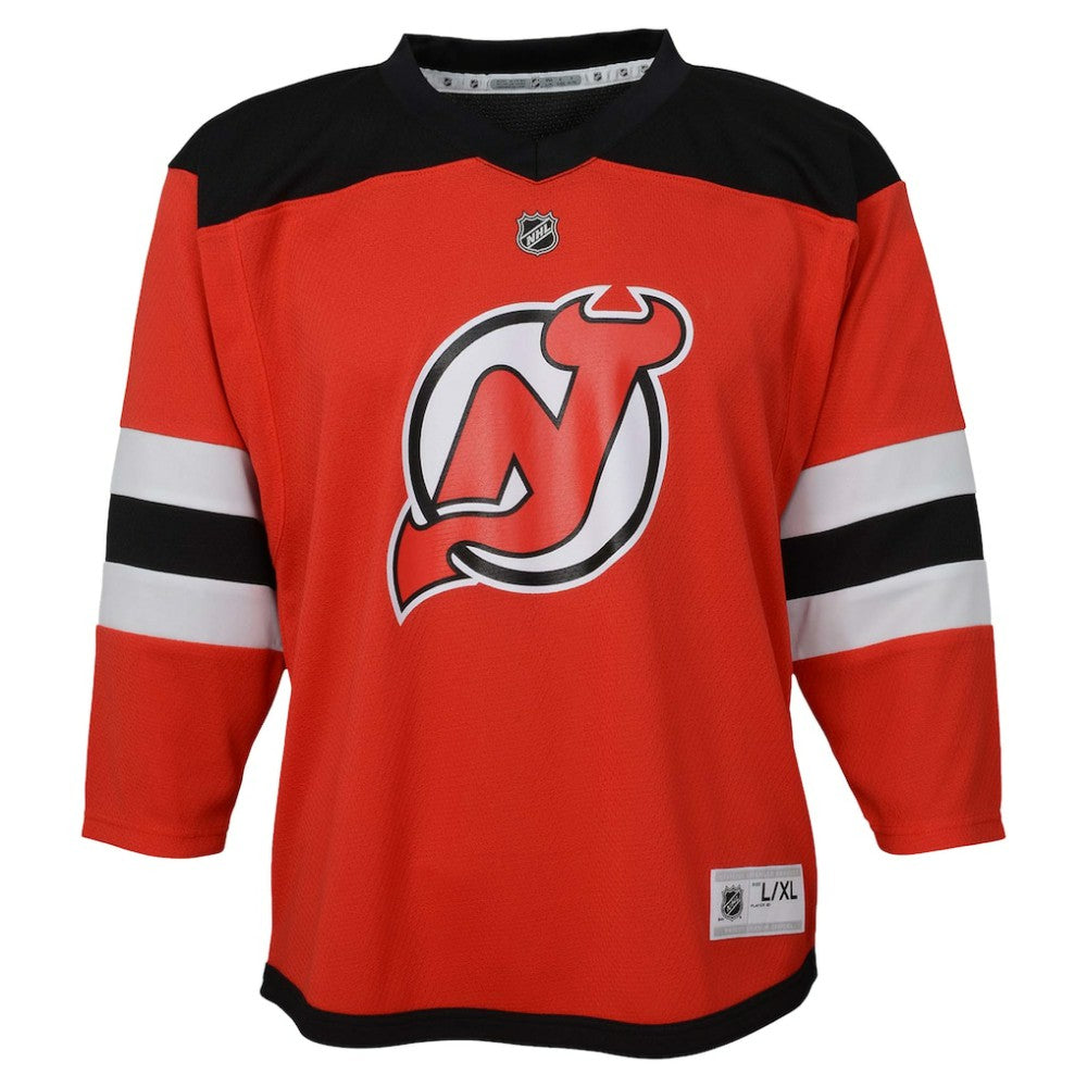 New Jersey Devils Youth Replica Custom Jersey