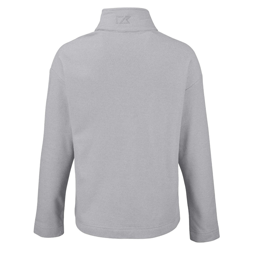 NFL Detroit Lions Cutter & Buck Women's Hunts Point Eco Half-Snap Sweatshirt