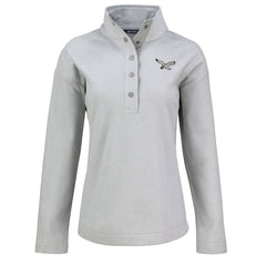 NFL Philadelphia Eagles Cutter & Buck Women's Hunts Point Eco Half-Snap Sweatshirt