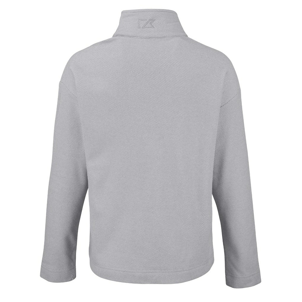 NFL San Francisco 49ers Cutter & Buck Women's Hunts Point Eco Half-Snap Sweatshirt
