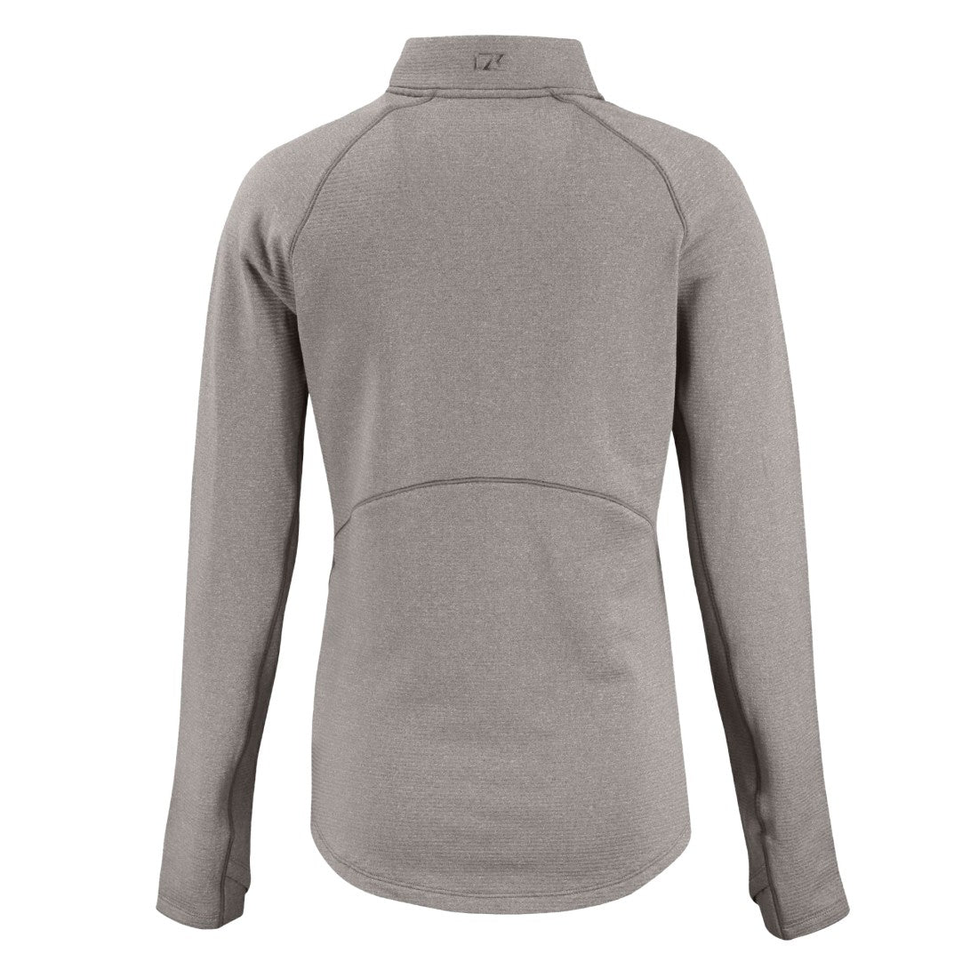 NFL Green Bay Packers Cutter & Buck Women's Peshastin Eco Fleece Recycled Tri-Blend Raglan Half-Zip Jacket