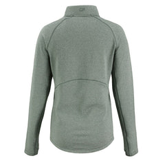 NFL Green Bay Packers Cutter & Buck Women's Peshastin Eco Fleece Recycled Tri-Blend Raglan Half-Zip Jacket