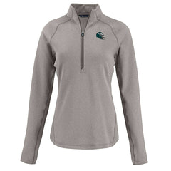 NFL Philadelphia Eagles Cutter & Buck Women's Peshastin Eco Fleece Recycled Tri-Blend Raglan Half-Zip Jacket
