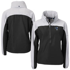 NFL Indianapolis Colts Cutter & Buck Women's Charter Eco Recycled Half-Zip Hooded Anorak Jacket