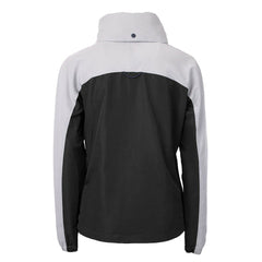 NFL Miami Dolphins Cutter & Buck Women's Charter Eco Recycled Half-Zip Hooded Anorak Jacket