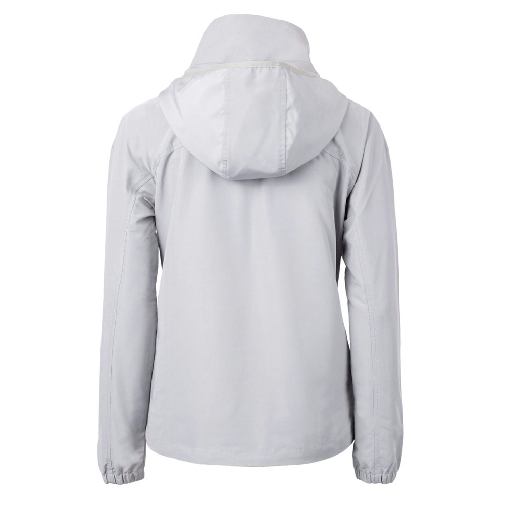 NFL Denver Broncos Cutter & Buck Women's Charter Eco Recycled Half-Zip Hooded Anorak Jacket