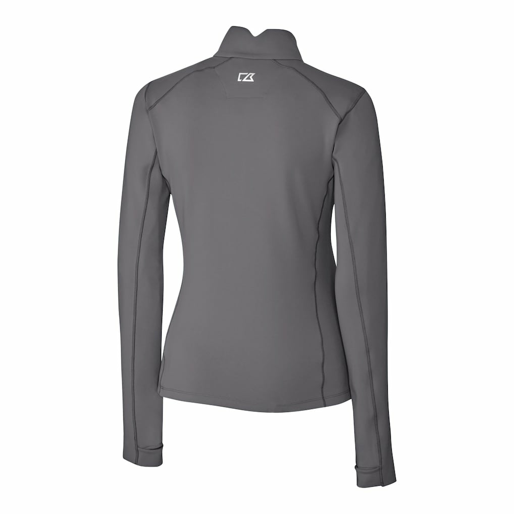 NFL San Francisco 49ers Cutter & Buck Women's Traverse Stretch Quarter-Zip Pullover Top