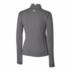 NFL San Francisco 49ers Cutter & Buck Women's Traverse Stretch Quarter-Zip Pullover Top