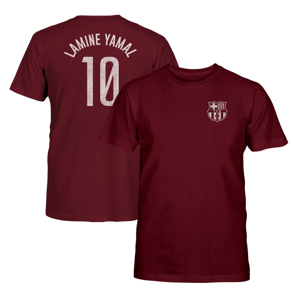 Lamine Yamal Barcelona 1863FC Youth Player Name & Number T-Shirt / Soccer Sale