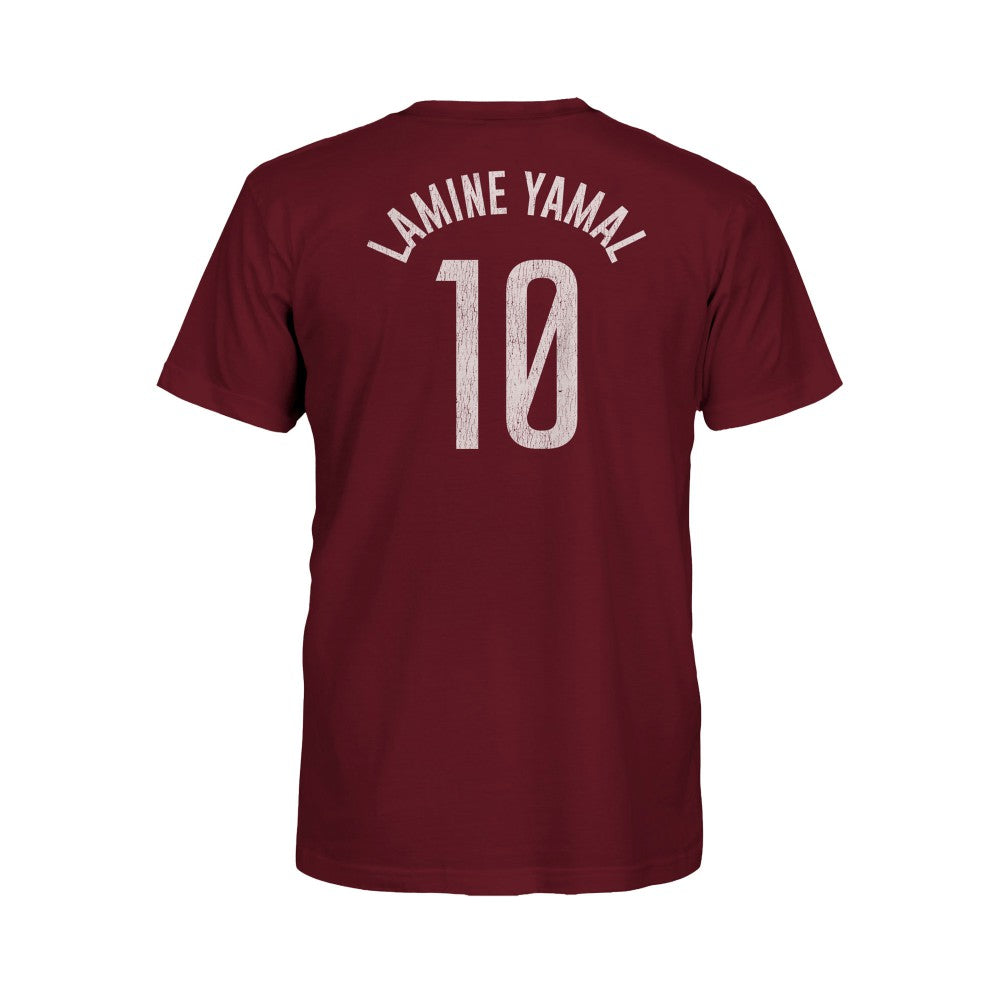 Lamine Yamal Barcelona 1863FC Youth Player Name & Number T-Shirt / Soccer Sale