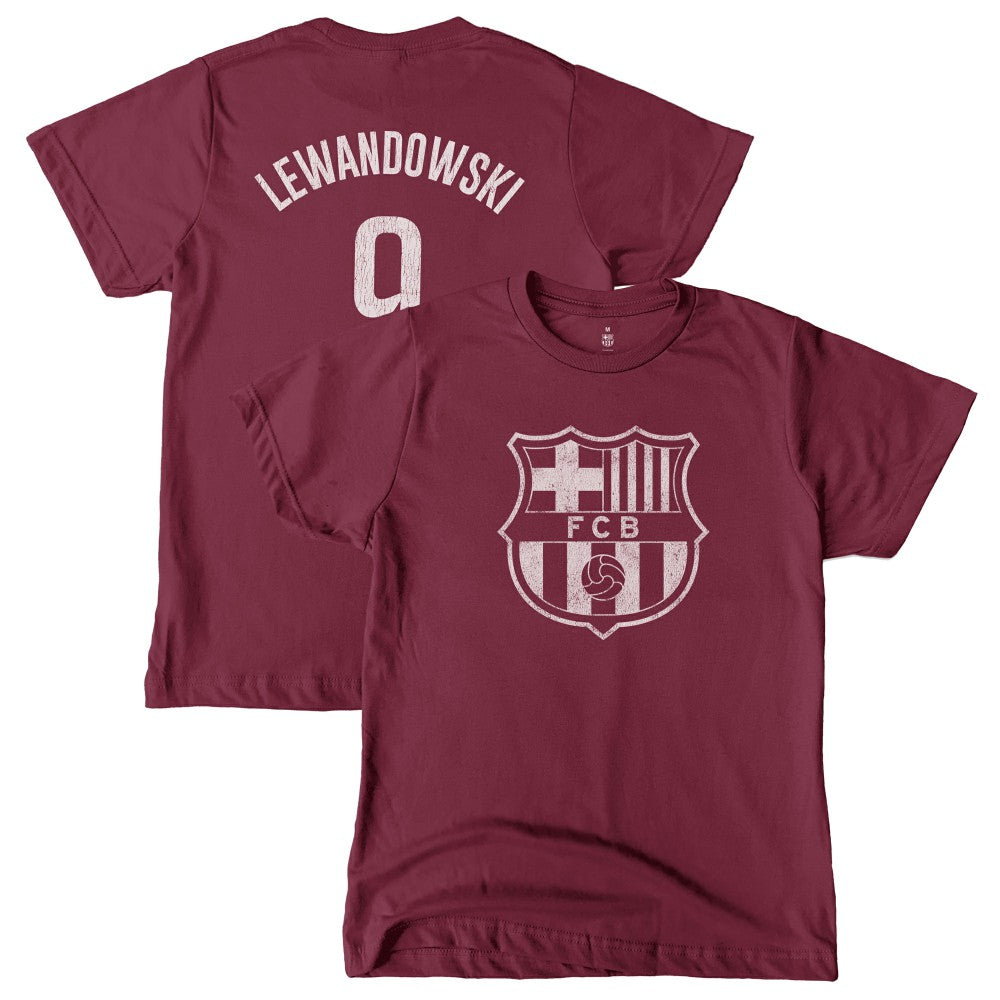 Robert Lewandowski Barcelona 1863FC Youth Player T-Shirt / Soccer Online