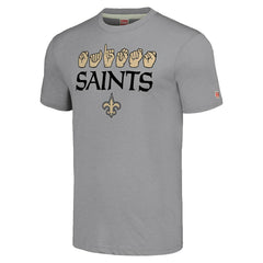 NFL New Orleans Saints Homage Unisex The NFL ASL Collection by Love Sign American Sign Language T-Shirt