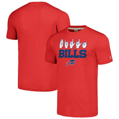 NFL Buffalo Bills Homage Unisex The NFL ASL Collection by Love Sign American Sign Language T-Shirt