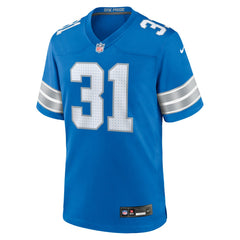 NFL Detroit Lions Kerby Joseph  Team Game Jersey