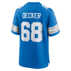 NFL Detroit Lions Taylor Decker  Team Game Jersey