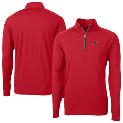 NFL Arizona Cardinals Cutter & Buck Adapt Eco DryTec Raglan Quarter-Zip Jacket