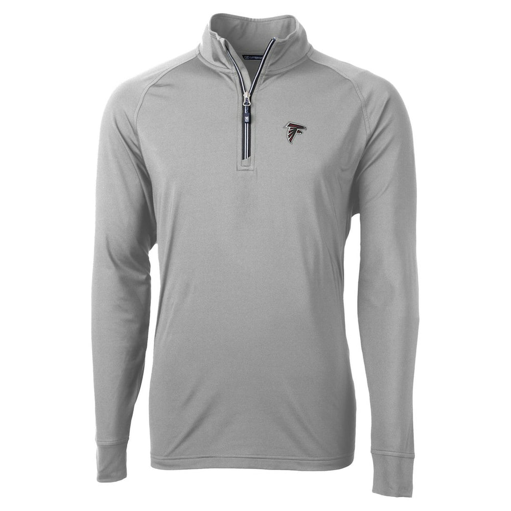 NFL Atlanta Falcons Cutter & Buck Adapt Eco DryTec Raglan Quarter-Zip Jacket