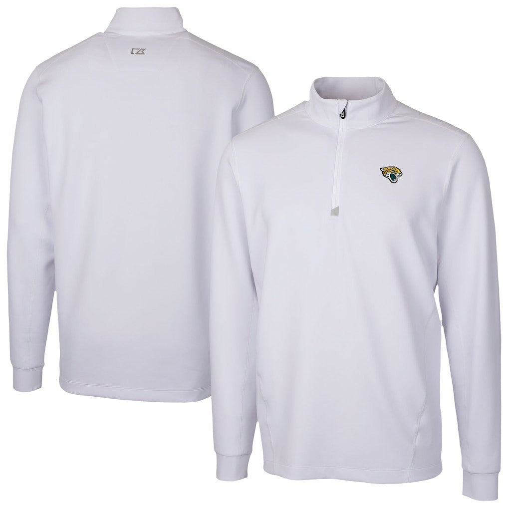 NFL Jacksonville Jaguars Cutter & Buck Traverse Stretch Quarter-Zip Top