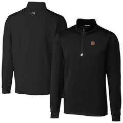 NFL Cincinnati Bengals Cutter & Buck Traverse Stretch Quarter-Zip Top