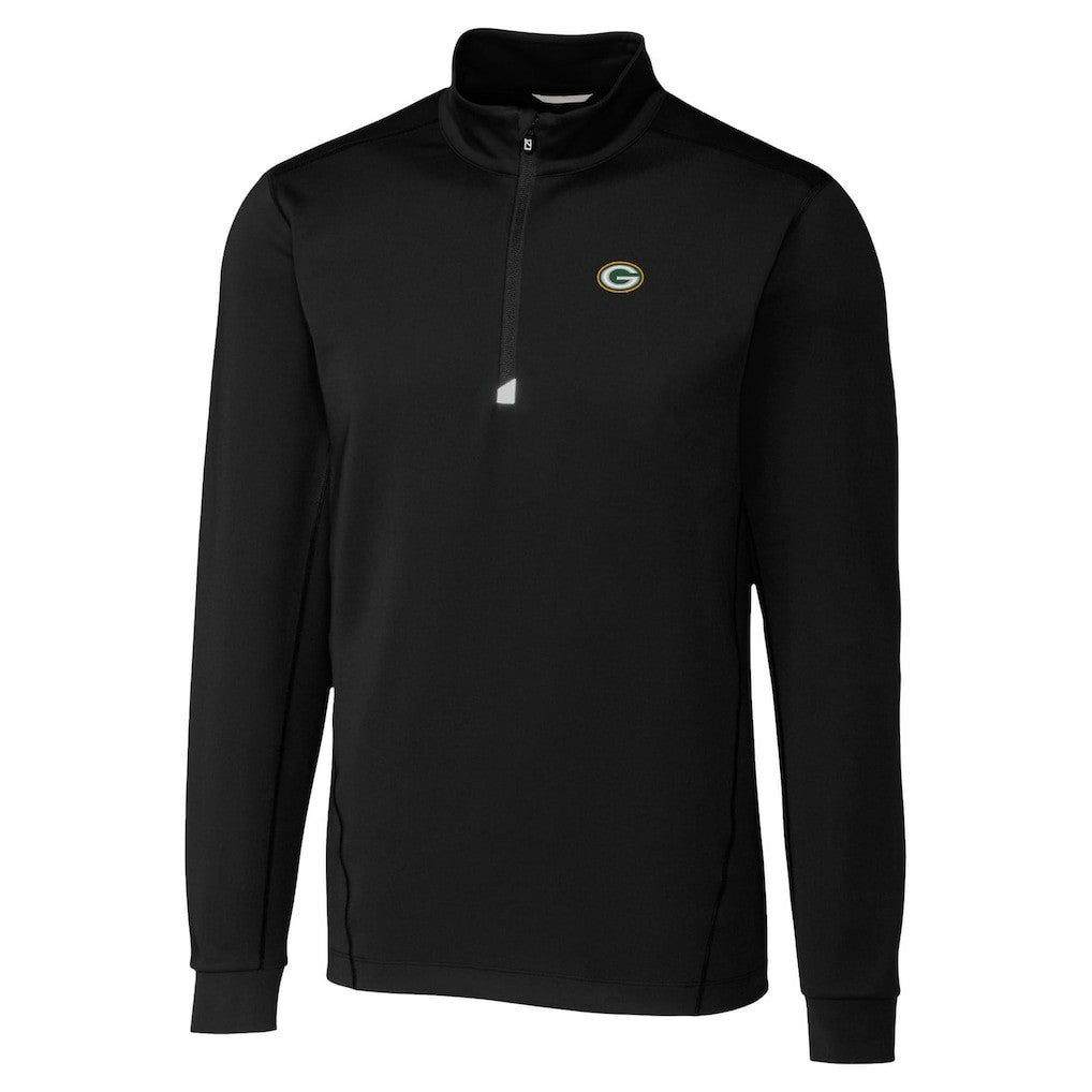 NFL Green Bay Packers Cutter & Buck Traverse Stretch Quarter-Zip Top
