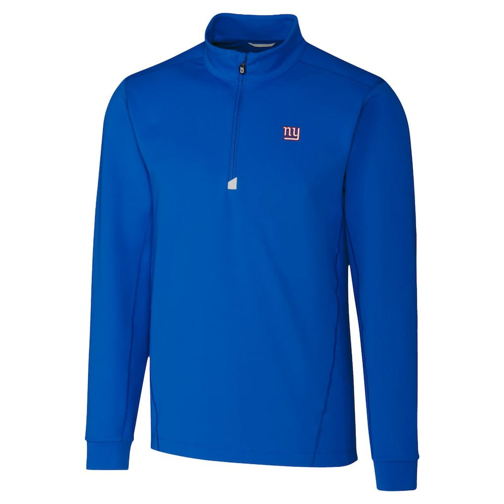 NFL New York Giants Cutter & Buck Traverse Stretch Quarter-Zip Top