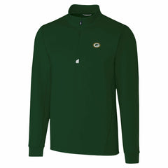 NFL Green Bay Packers Cutter & Buck Traverse Stretch Quarter-Zip Top