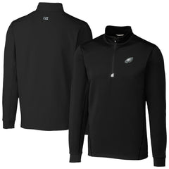 NFL Philadelphia Eagles Cutter & Buck Traverse Stretch Quarter-Zip Top