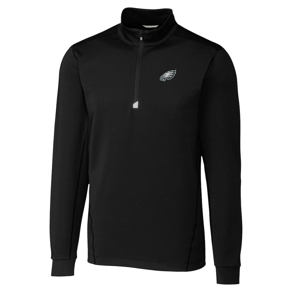 NFL Philadelphia Eagles Cutter & Buck Traverse Stretch Quarter-Zip Top