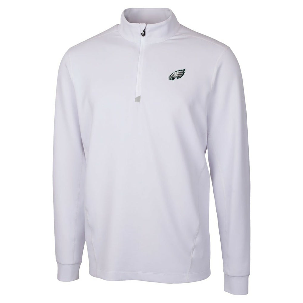 NFL Philadelphia Eagles Cutter & Buck Traverse Stretch Quarter-Zip Top