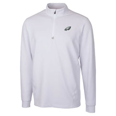 NFL Philadelphia Eagles Cutter & Buck Traverse Stretch Quarter-Zip Top