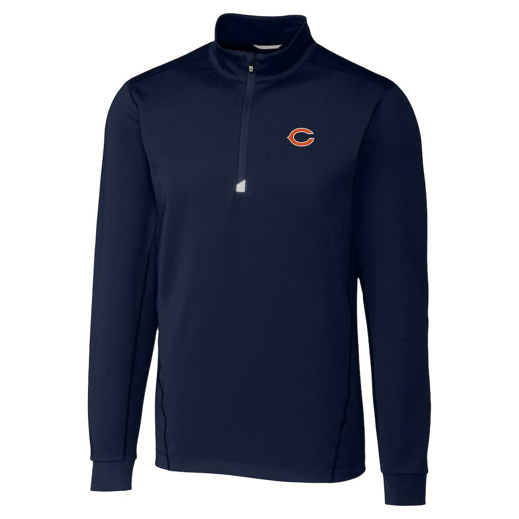 NFL Chicago Bears Cutter & Buck Traverse Stretch Quarter-Zip Top