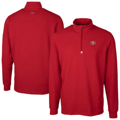 NFL San Francisco 49ers Cutter & Buck Traverse Stretch Quarter-Zip Top
