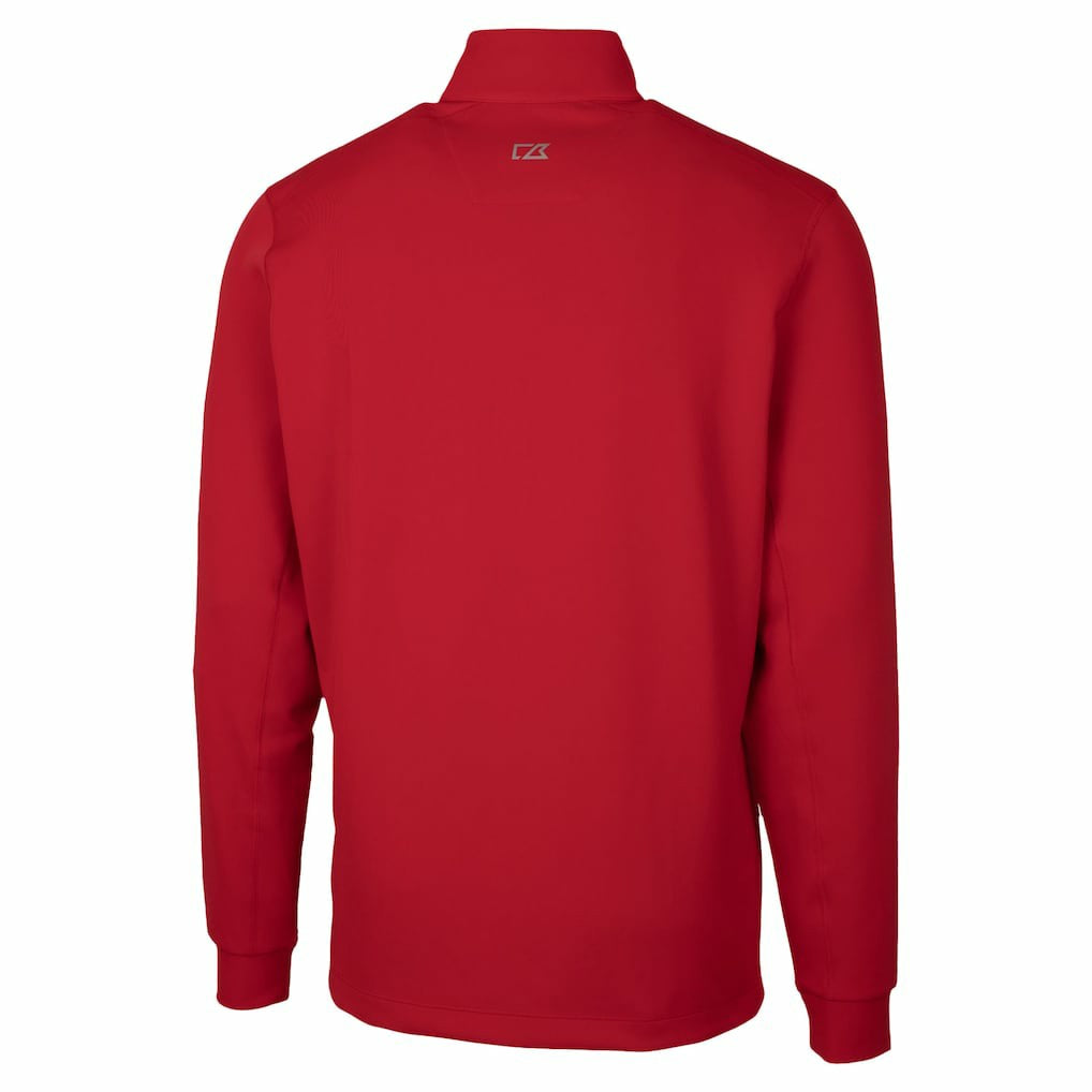 NFL San Francisco 49ers Cutter & Buck Traverse Stretch Quarter-Zip Top
