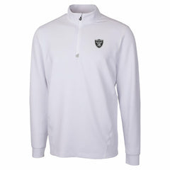 NFL Las Vegas Raiders Cutter & Buck Traverse Stretch Quarter-Zip Top