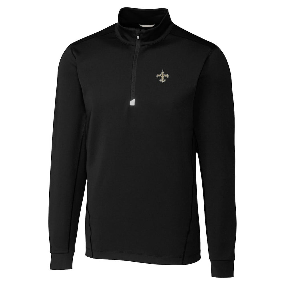 NFL New Orleans Saints Cutter & Buck Traverse Stretch Quarter-Zip Top