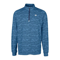 NFL New York Giants Cutter & Buck Traverse Camo Print Stretch Quarter-Zip Top