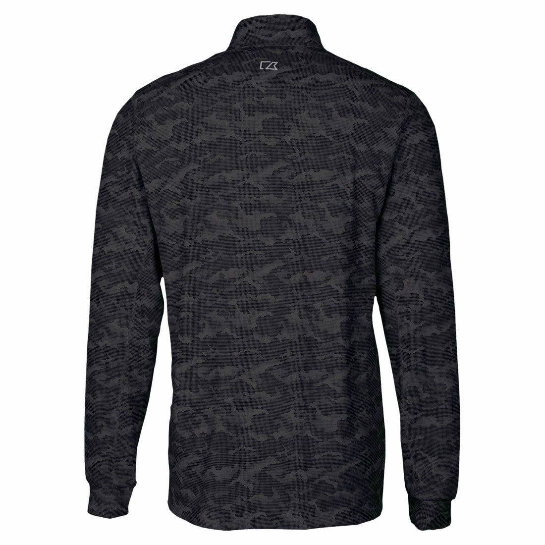 NFL Detroit Lions Cutter & Buck Traverse Camo Print Stretch Quarter-Zip Top