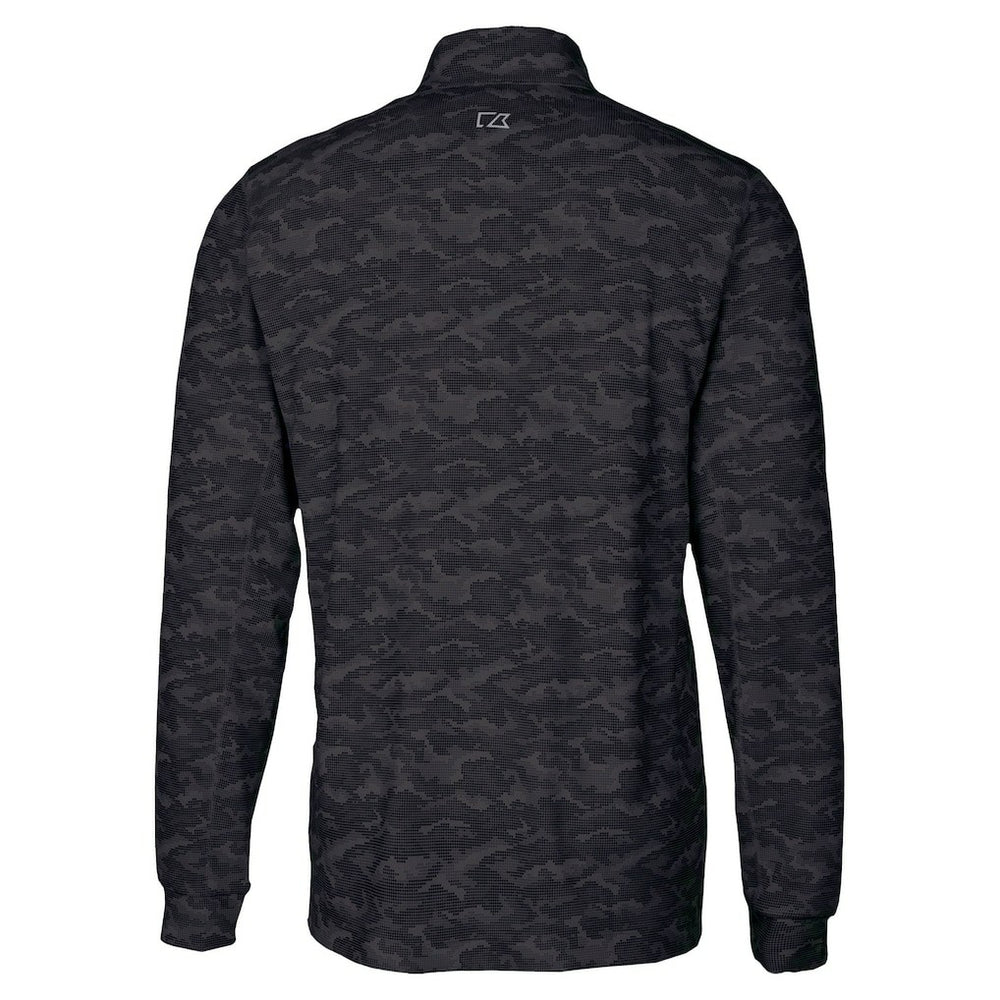 NFL Buffalo Bills Cutter & Buck Traverse Camo Print Stretch Quarter-Zip Top