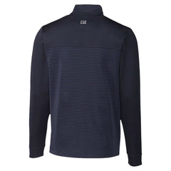 NFL Seattle Seahawks Cutter & Buck Traverse Stripe Stretch DryTec Quarter-Zip Top