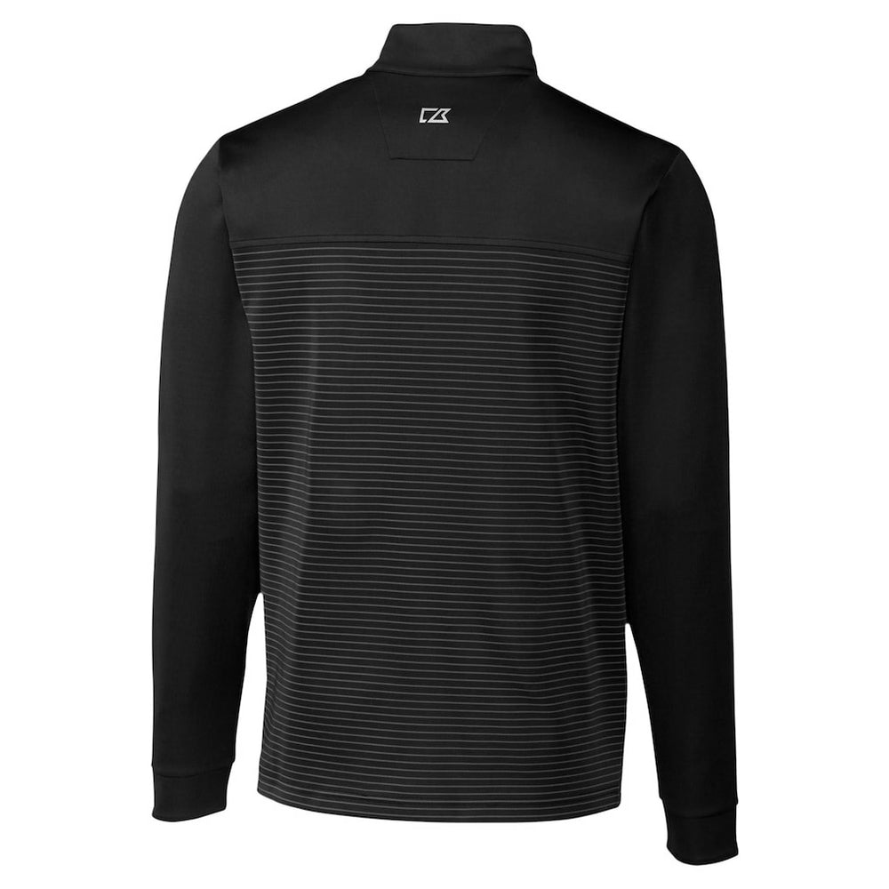 NFL Indianapolis Colts Cutter & Buck Traverse Stripe Stretch DryTec Quarter-Zip Top
