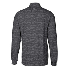 NFL Buffalo Bills Cutter & Buck Big & Tall Traverse Eco Camo Tri-Blend DryTec Quarter-Zip Jacket