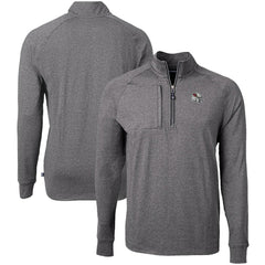 NFL Arizona Cardinals Cutter & Buck Big & Tall Adapt Eco Raglan Quarter-Zip Jacket