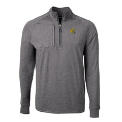 NFL Green Bay Packers Cutter & Buck Big & Tall Adapt Eco Raglan Quarter-Zip Jacket