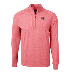 NFL Kansas City Chiefs Cutter & Buck Big & Tall Adapt Eco Raglan Quarter-Zip Jacket