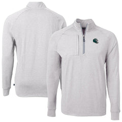 NFL Philadelphia Eagles Cutter & Buck Big & Tall Adapt Eco Raglan Quarter-Zip Jacket